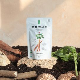 [CheongSum] Organic Vegetable Extract Tea W / Red Ginseng 100mlx30ea-Made in Korea